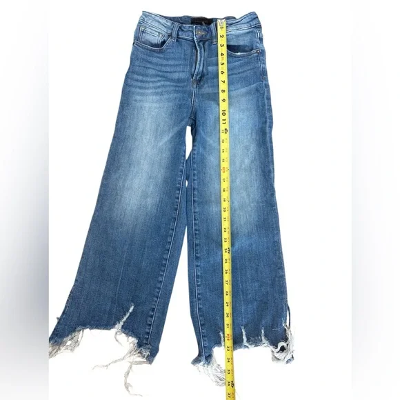 Risen Los Angeles distressed wide leg jeans - Picture 5 of 7